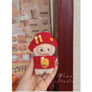 Labubu 3inch bag charm clothes outfits - 1018083